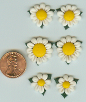 Daisy post earrings